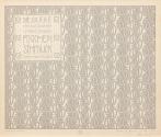 Koloman Moser, Tapete Masken, 1901, Farblithografie, Blattmaße: 24,7 × 29,7 cm, Wien Museum, In ...