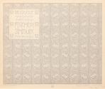 Koloman Moser, Bedruckter Stoff Silvanus, 1901, Farblithografie, Blattmaße: 24,7 × 29,7 cm, Wie ...