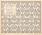 Koloman Moser, Die reciproken Tänzerinnen, 1901, Farblithografie, Blattmaße: 24,7 × 29,7 cm, Wi ...