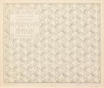 Koloman Moser, Bodenbelag Acricola, 1901, Farblithografie, Blattmaße: 24,7 × 29,7 cm, Wien Muse ...