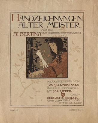 Koloman Moser, Titelblatt "Handzeichnungen Alter Meister aus der Albertina und anderen Sammlung ...