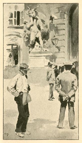Koloman Moser, Frontispiz, 1897, Buchdruck, Blattmaße: 13,5 × 8,5 cm, Wien Museum, Inv.-Nr. 116 ...