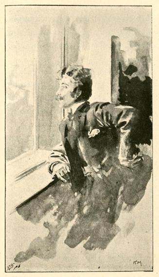 Koloman Moser, Illustration "Stimmungen des Tages", 1897, Buchdruck, Blattmaße: 13,5 × 8,5 cm,  ...