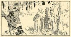 Koloman Moser, Illustration "Der Zauberbrunnen", 1897, Buchdruck, Blattmaße: 13,5 × 8,5 cm, Wie ...