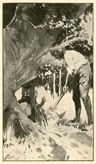 Koloman Moser, Illustration "Der Zauberbrunnen", 1897, Buchdruck, Blattmaße: 13,5 × 8,5 cm, Wie ...