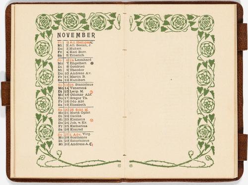 Koloman Moser, Bücher (1895–1915), 1904, Buchdruck in Farbe, Blattmaße: 10,5 × 14 cm, Wien Muse ...