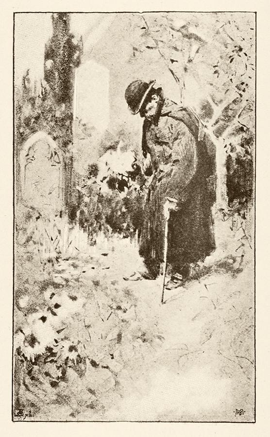 Koloman Moser, Illustration "Stille Corsofahrt", 1896, Buchdruck, Blattmaße: 13,5 × 8,5 cm, Wie ...