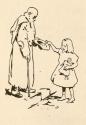 Koloman Moser, Illustrationen "Das gute Kind", 1899, Buchdruck, Blattmaße: 20 × 13 cm, Wien Mus ...