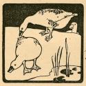 Koloman Moser, Vignetten, 1901, Buchdruck, Blattmaße: 21,1 × 13,6 cm, Wien Museum, Inv.-Nr. 116 ...