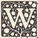 Koloman Moser, Randleiste, Initiale, 1904, Holzschnitt, Blattmaße: 40 × 29 cm, Wien Museum, Inv ...