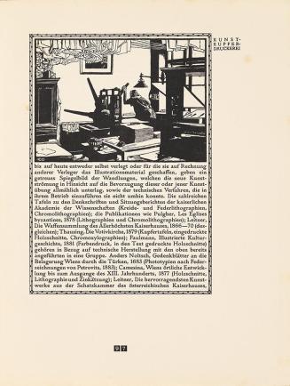 Koloman Moser, Randleiste, 1904, Holzschnitt, Blattmaße: 40 × 29 cm, Wien Museum, Inv.-Nr. 116. ...