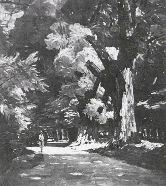 Carl Moll, Alte Bäume im Prater, 1930 um, Öl auf Leinwand, 77 × 64,6 cm, Unbekannter Besitz