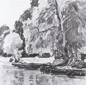 Carl Moll, Im Prater, 1930 um, Öl auf Holz, 34,5 × 35,5 cm, Unbekannter Besitz
