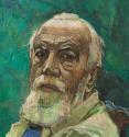 Carl Moll, Selbstbildnis, 1941, Öl auf Leinwand, 60,5 x 50 cm, Wien Museum MUSA, Inv.-Nr. 77.60 ...