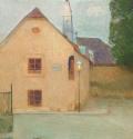 Carl Moll, Beethovenhaus. Heiligenstadt, 1903, Öl auf Leinwand, 80 × 80 cm, Privatbesitz, court ...