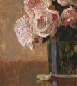 Carl Moll, Rosen in einem Glas, 1911, Öl auf Holz, 34,8 × 26 cm, Leopold Museum-Privatstiftung, ...