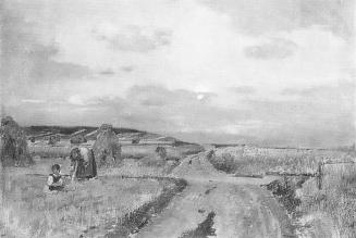 Carl Moll, Landschaft (Plankenberg), 1892, Öl auf Holz, 25,5 × 36 cm, Unbekannter Besitz