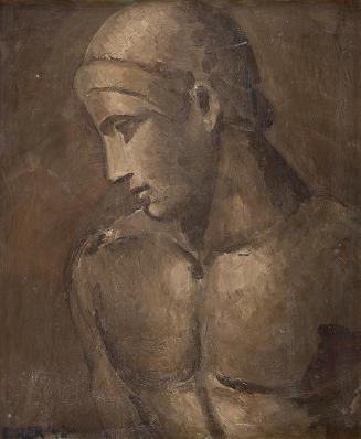 Georg Eisler, Apollo, 1942, Öl auf Holz, 70 × 52,5 cm, Georg und Alice Eisler - Fonds für bilde ...