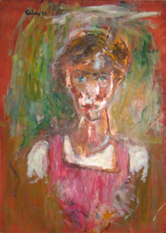 Georg Eisler, Frauenbildnis, 1951, Öl auf Leinwand, 73 × 51 cm, Georg und Alice Eisler - Fonds  ...