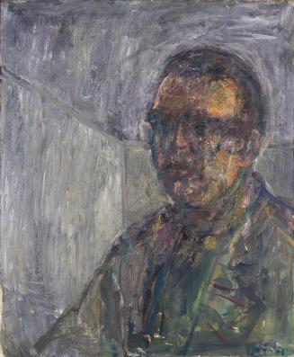 Georg Eisler, Selbstporträt, 1962, Öl auf Leinwand, 60 × 50,5 cm, Galleria degli Uffizi, Floren ...