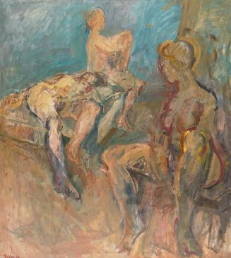 Georg Eisler, Drei Frauen, 1964, Öl auf Leinwand, 145 × 130 cm, Georg und Alice Eisler - Fonds  ...