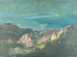 Georg Eisler, Semmering, 1970, Öl auf Leinwand, 60 × 80,3 cm, Georg und Alice Eisler – Fonds fü ...