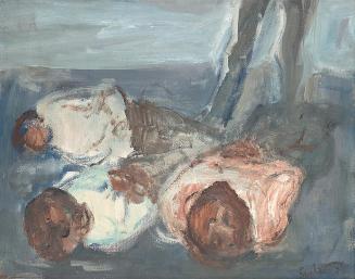 Georg Eisler, Baton Rouge I, 1972, Öl auf Leinwand, 36 × 45 cm, Georg und Alice Eisler - Fonds  ...