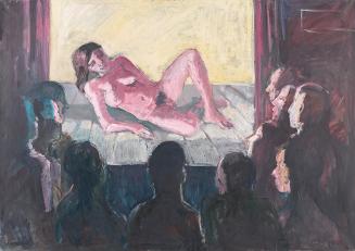 Georg Eisler, Sunset-Strip, 1974, Öl auf Leinwand, 116 × 163,7 cm, Georg und Alice Eisler - Fon ...