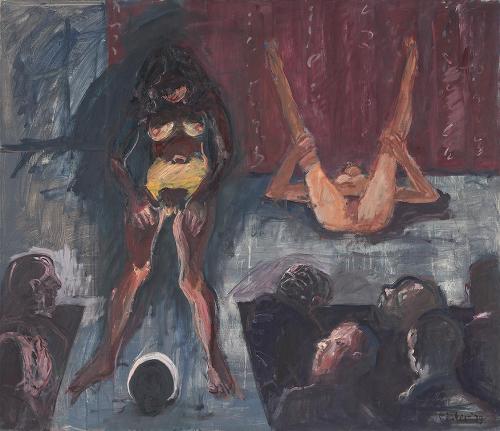 Georg Eisler, Sunset-Strip, 1979, Öl auf Leinwand, 130 × 150 cm, Georg und Alice Eisler – Fonds ...