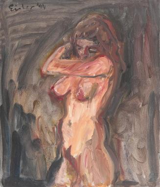 Georg Eisler, Aniko, 1994, Öl auf Leinwand, 69,8 × 60 cm, Georg und Alice Eisler - Fonds für bi ...