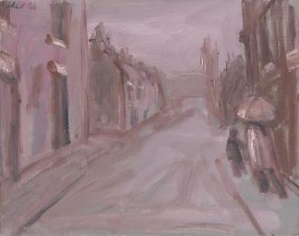 Georg Eisler, Straße in Manchester I, 1986, Öl auf Leinwand, 36 × 45 cm, Georg und Alice Eisler ...