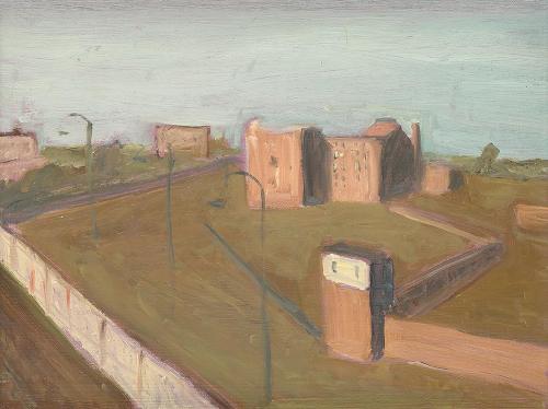 Georg Eisler, Zeitgeist II, 1982, Öl auf Leinwand, 30,7 × 40,5 cm, Georg und Alice Eisler – Fon ...