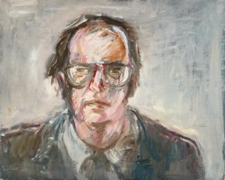 Georg Eisler, Selbstporträt, 1976, Öl auf Leinwand, 36 × 45 cm, Jüdisches Museum, Wien, Inv.-Nr ...