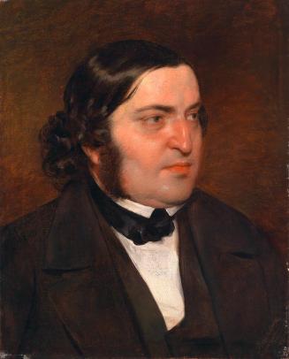 Friedrich von Amerling, Der Maler Robert Theer (1808–1863), 1845, Öl auf Leinwand, 53 × 43 cm,  ...