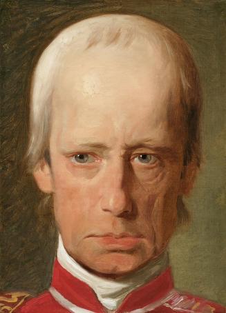 Friedrich von Amerling, Kaiser Franz I. von Österreich (1768–1835), 1832, Öl auf Leinwand, 29,9 ...