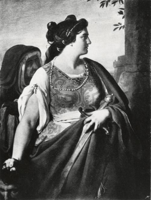 Friedrich von Amerling, Judith (Modell Regine), 1848, Öl auf Leinwand, 143 × 110 cm, Unbekannte ...