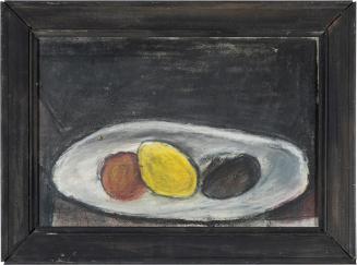 Kurt Hüpfner, Ohne Titel, 1965, Kreide und Pastell auf Papier, 28,5 × 41,5 cm, Privatbesitz, Wi ...