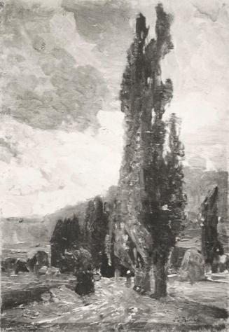 Tina Blau, Schladming, 1903, Öl, unbekannter Verbleib