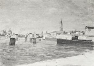 Tina Blau, Venedig, 1912, Öl, unbekannter Verbleib