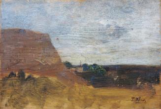 Tina Blau, Türkenschanze, 1911/1916, Öl auf Holz, 27 × 40 cm, Privatbesitz, Deutschland