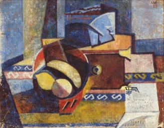 Alfred Wickenburg, Stillleben mit Früchten, 1927, Öl auf Leinwand, 62,5 × 76 cm, Privatbesitz,  ...
