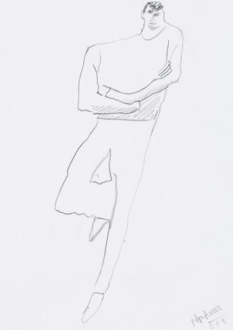 Kurt Hüpfner, Ohne Titel, 2009, Bleistift auf Papier, 29,7 × 21 cm, Privatbesitz, Wien